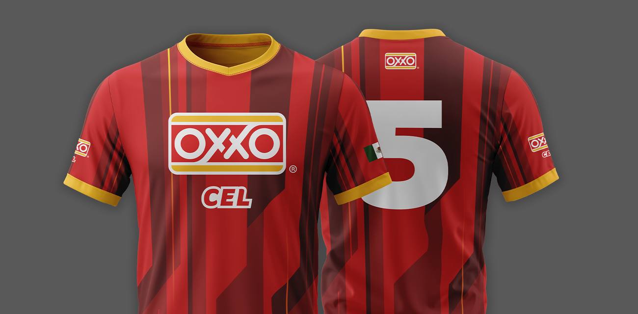 Jersey promocional OXXO Cel