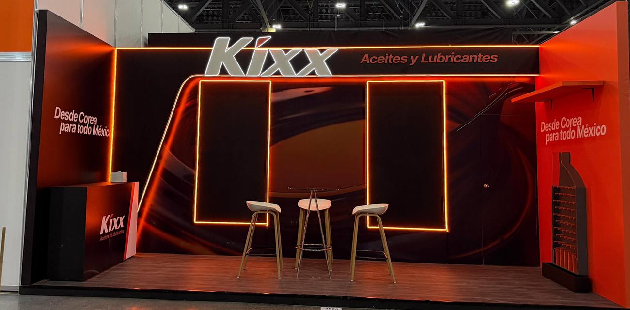 Stand de Kixx aceites y lubricantes